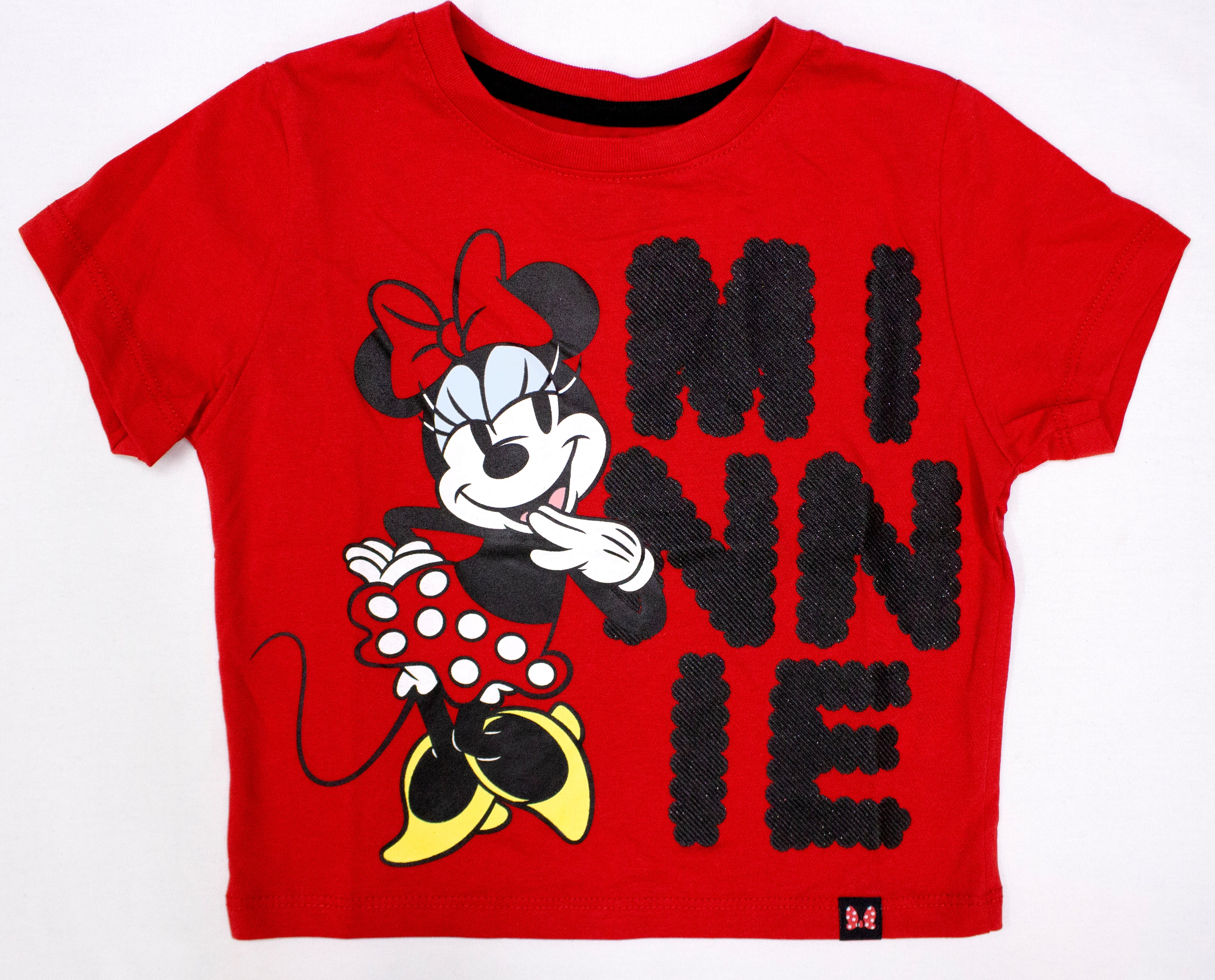 Polo Básico Manga Corta Minnie Mouse Niña Color Rojo