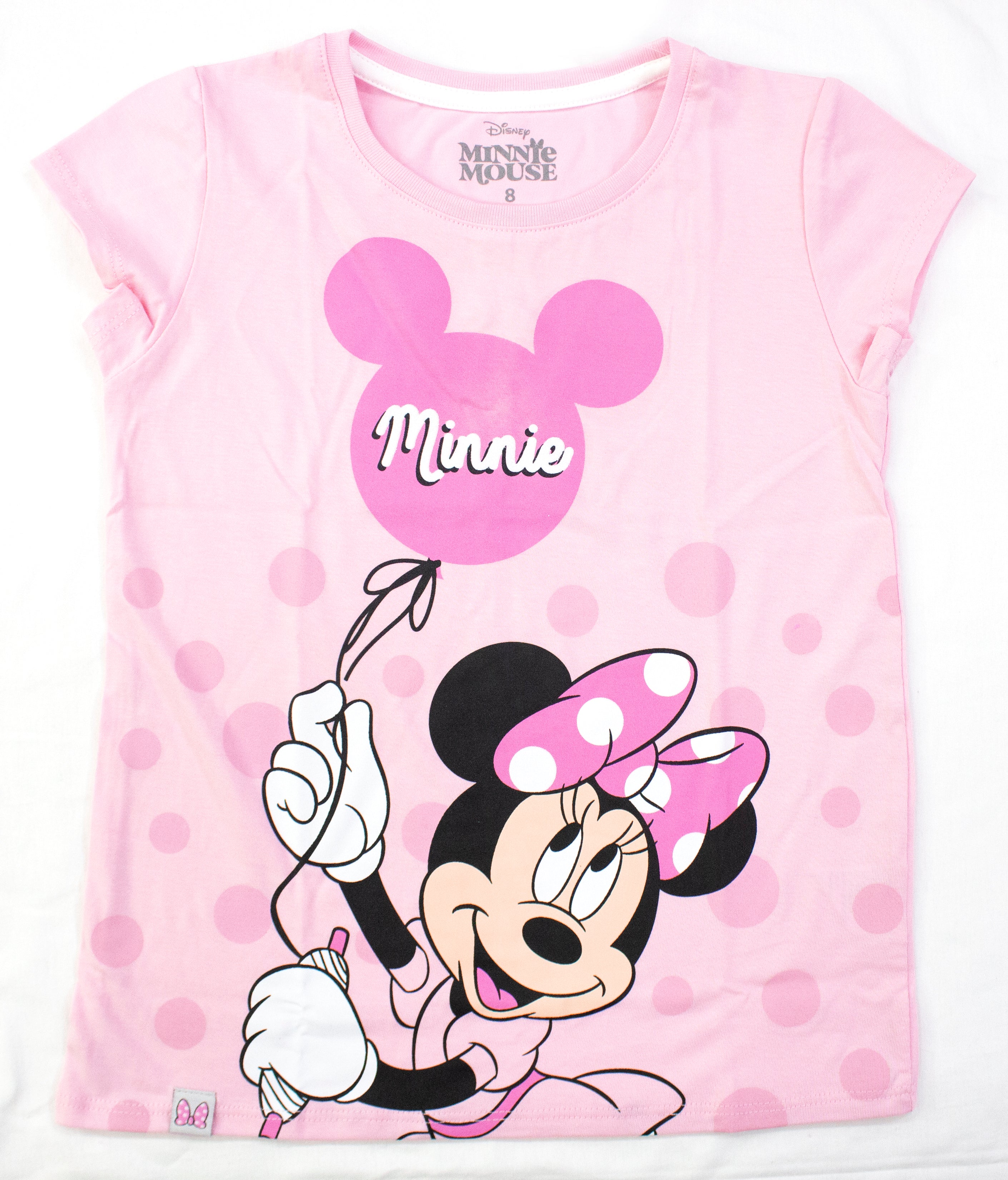 POLO BASICO MC ROSADO MINNIE MOUSE