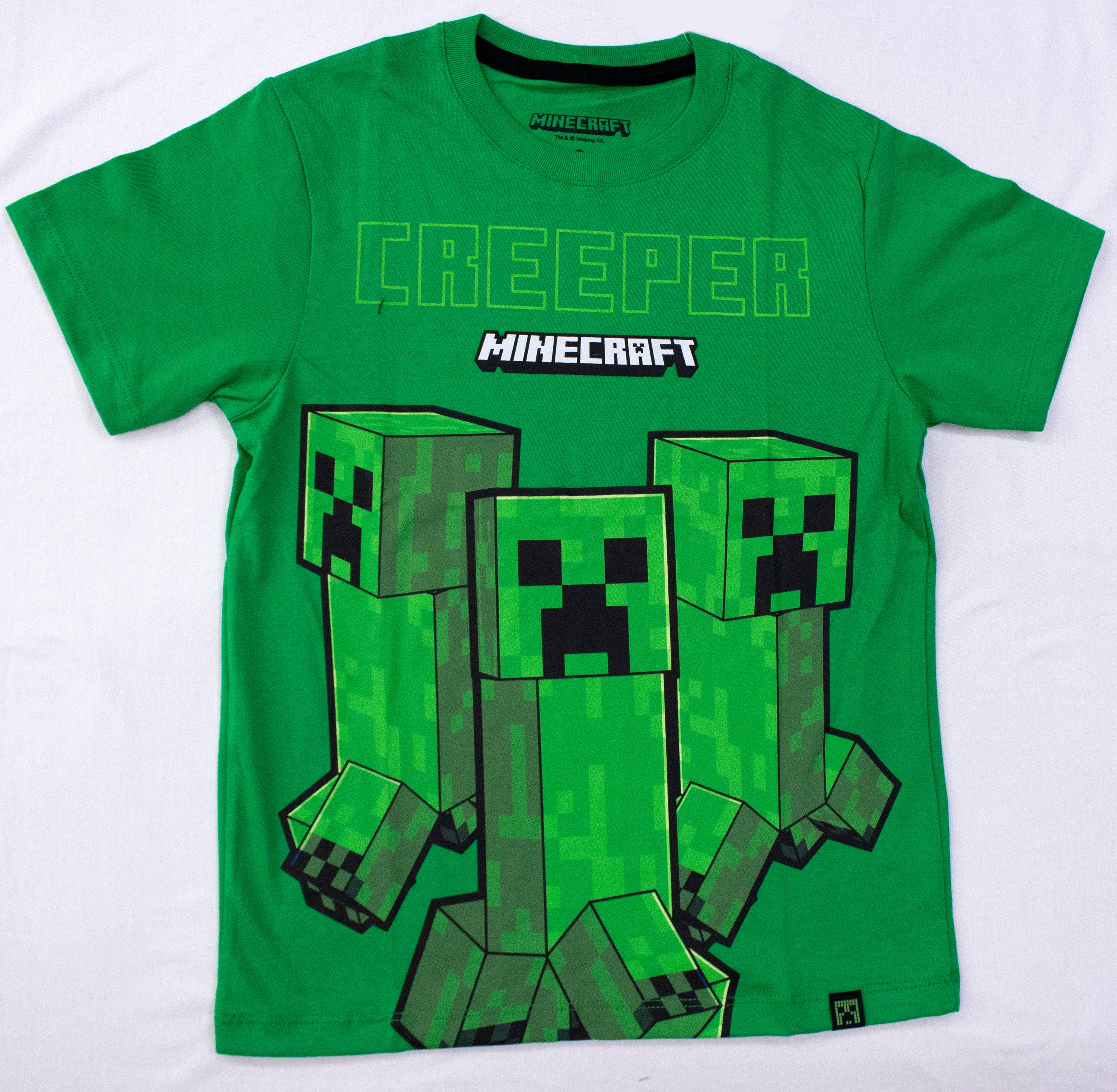 POLO BASICO MC VERDE MINECRAFT