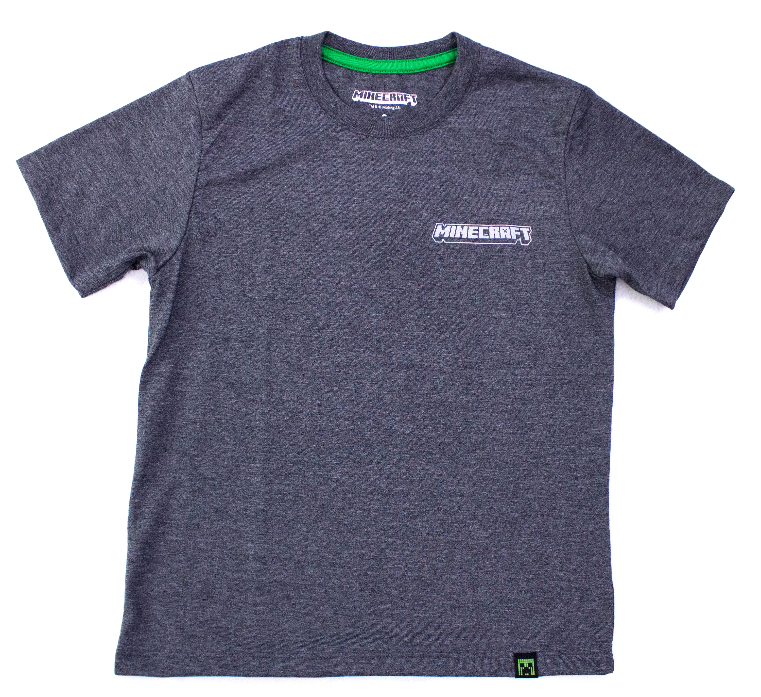 POLO BASICO MC CHARCOAL MINECRAFT