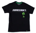 Polo Básico Manga Corta Minecraft Color Negro