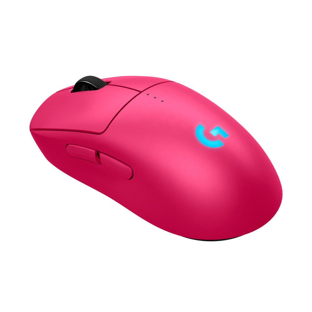 MOUSE LOGITECH G PRO 2 LIGTHSPEED WIRELESS HERO 2 44K LIGHTFORCE/LIGHTSYNC RGB MAGENTA (910-007291)