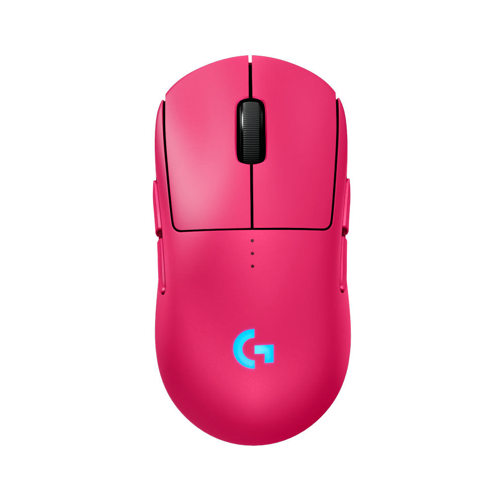 MOUSE LOGITECH G PRO 2 LIGTHSPEED WIRELESS HERO 2 44K LIGHTFORCE/LIGHTSYNC RGB MAGENTA (910-007291)