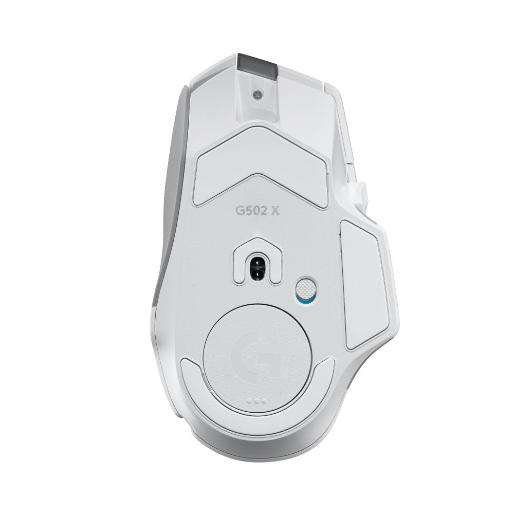 MOUSE LOGITECH G502 X PLUS LIGHTSPEED 25K DPI LIGHTFORCE/LIGHTSYNC RGB WHITE (910-006169)
