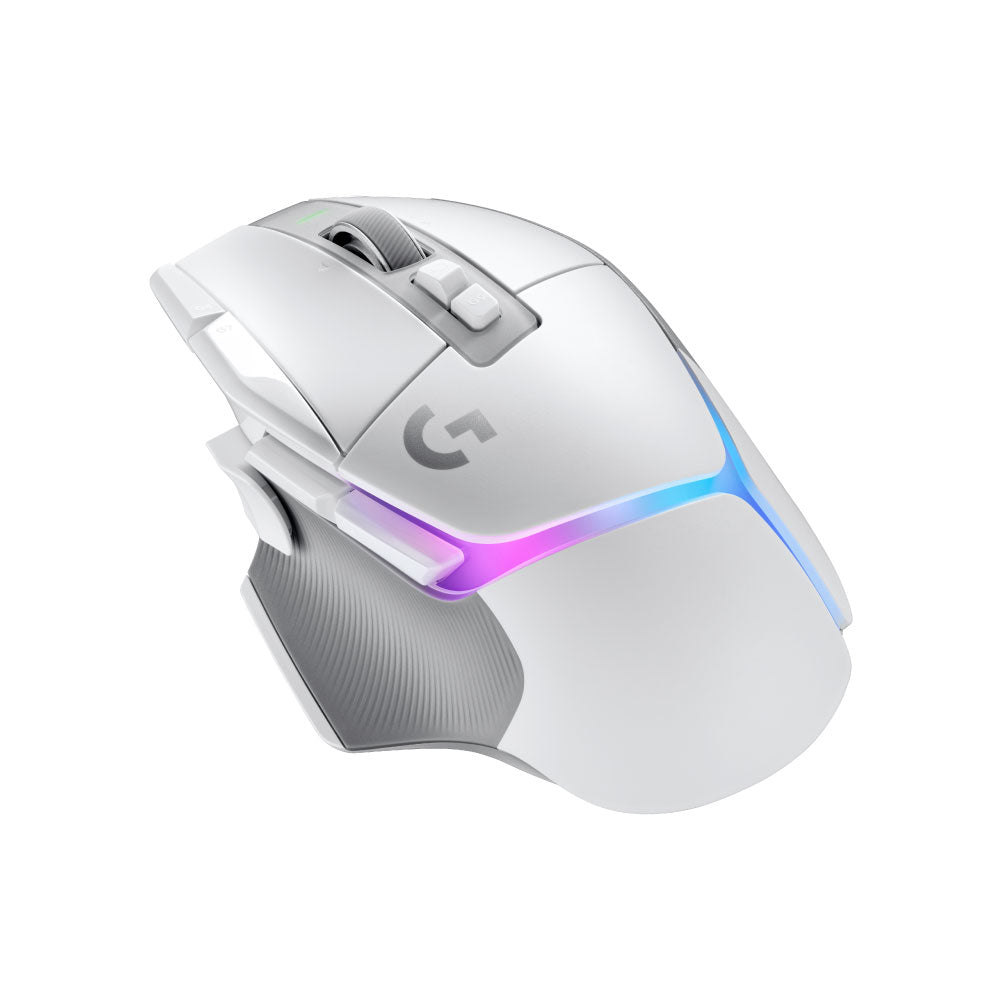 MOUSE LOGITECH G502 X PLUS LIGHTSPEED 25K DPI LIGHTFORCE/LIGHTSYNC RGB WHITE (910-006169)