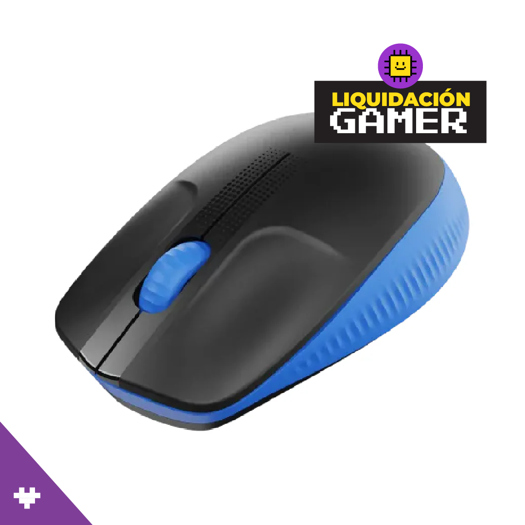 Mouse Logitech M190 Wireless Full-Size Color Blue