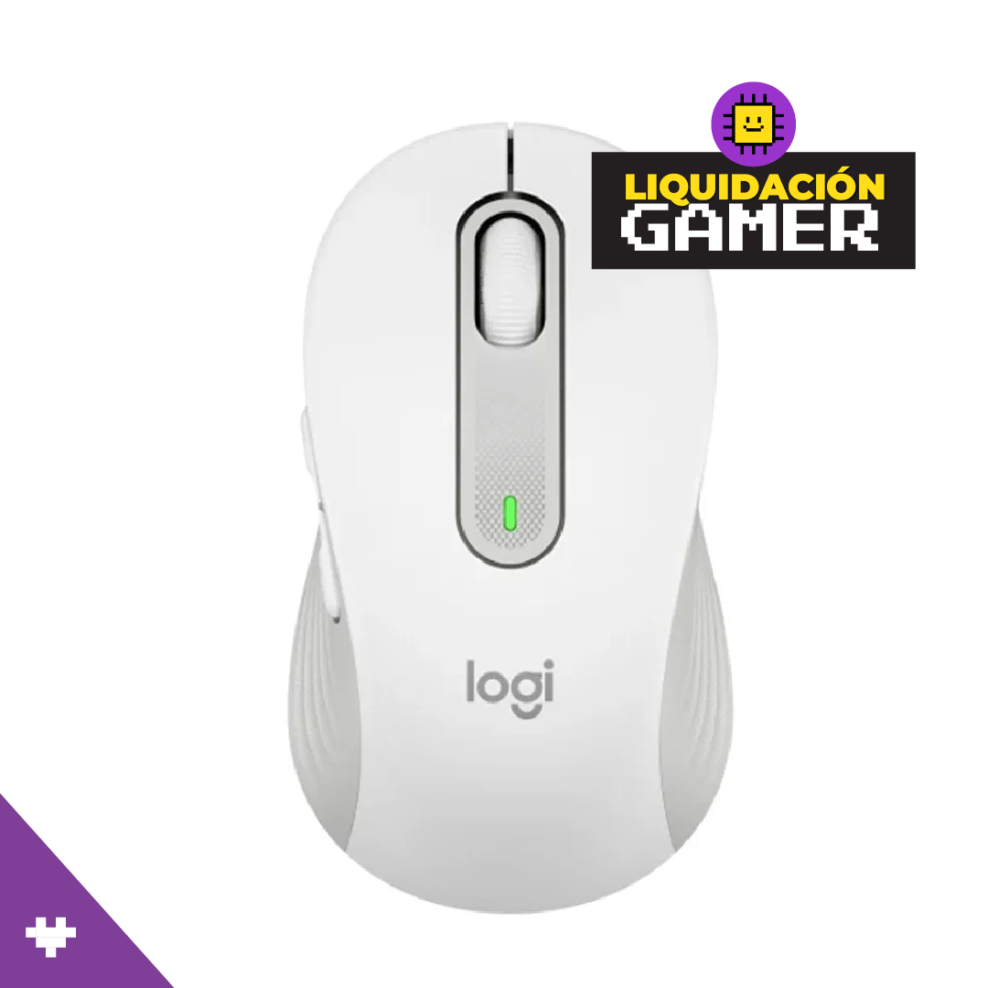 Mouse Logitech Signature M650 Silent Wireless/bluetooth White