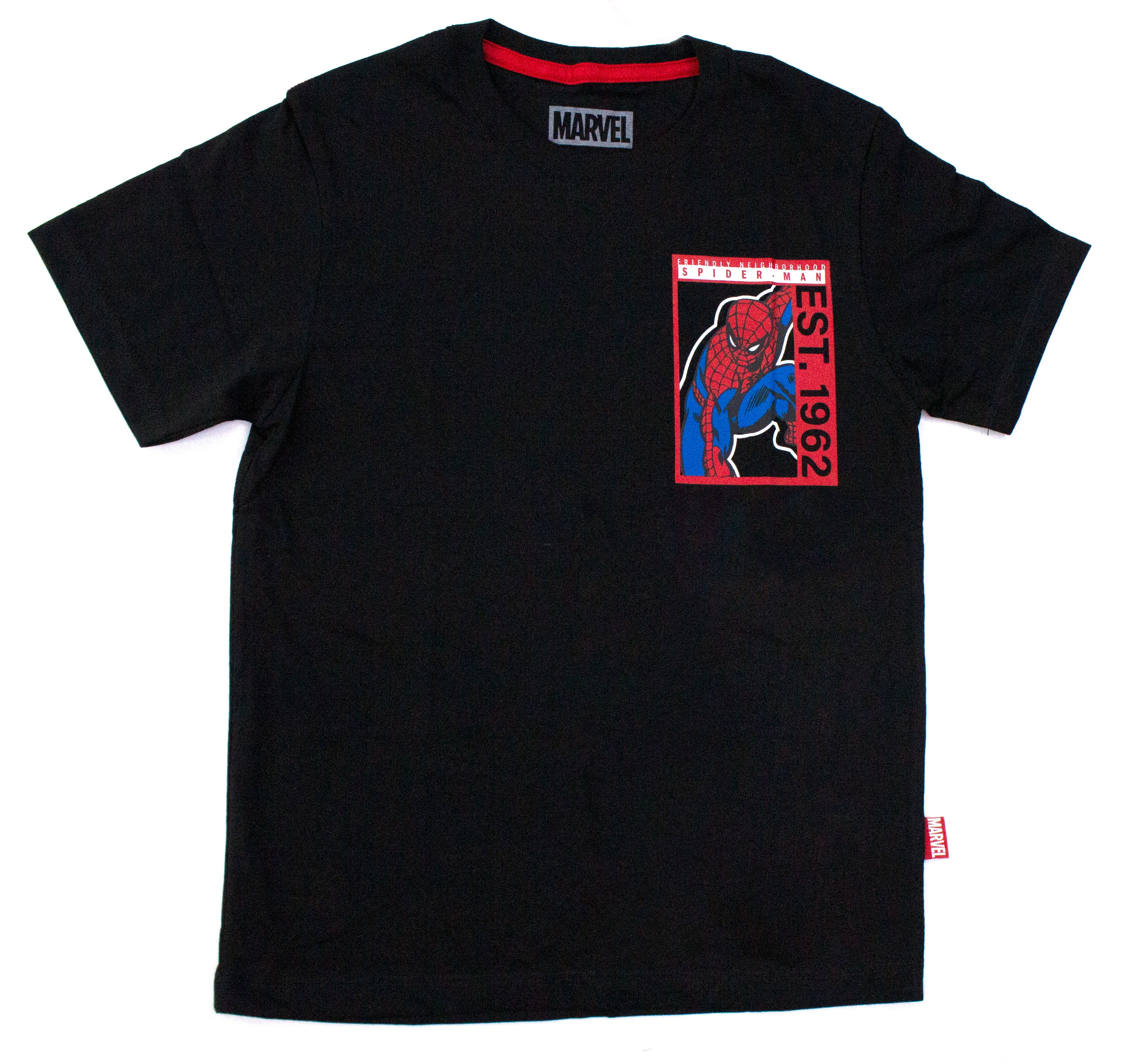 Polo Básico Manga Corta Marvel Color Negro