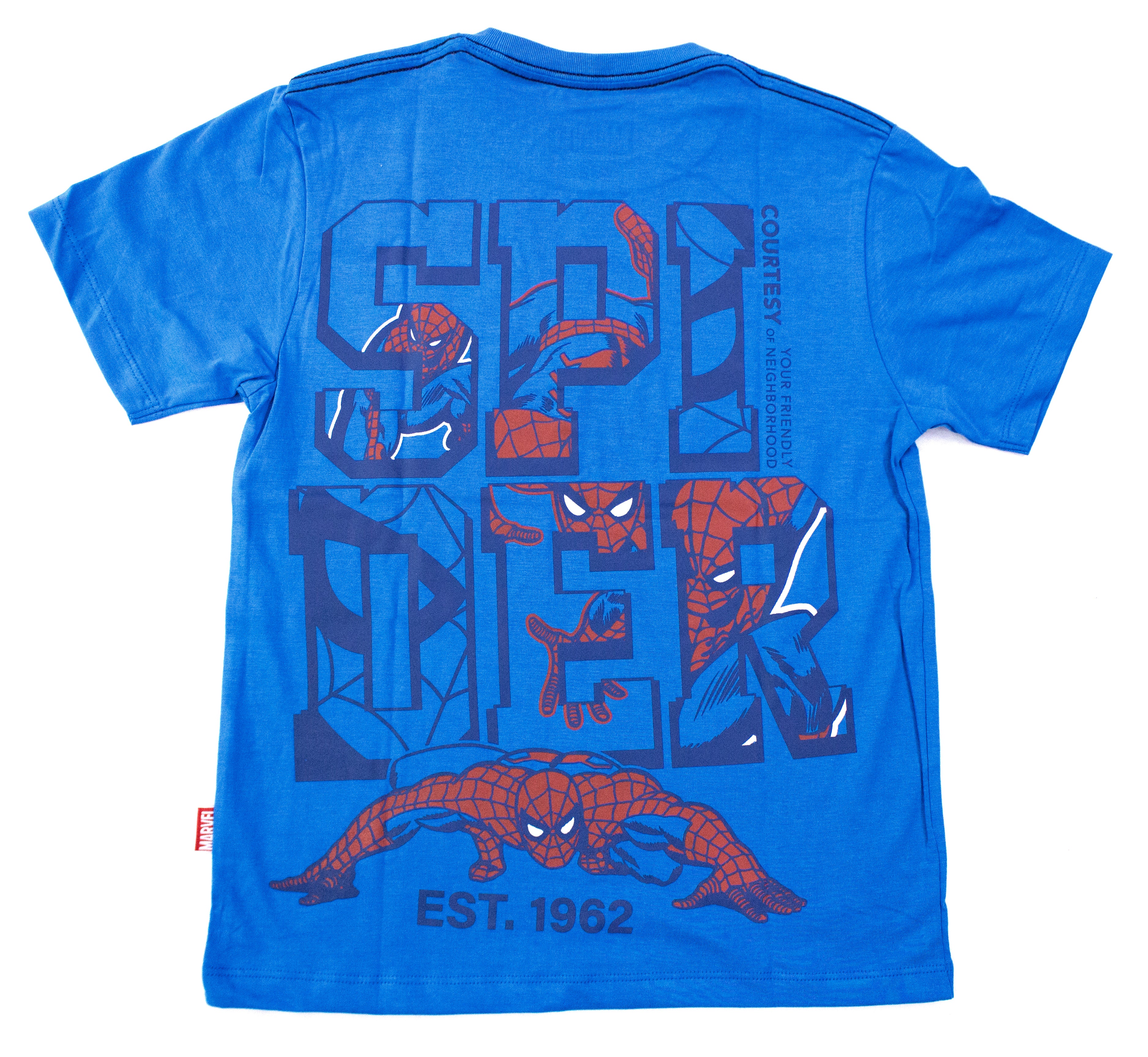 Polo Básico Manga Corta Marvel Color Azul