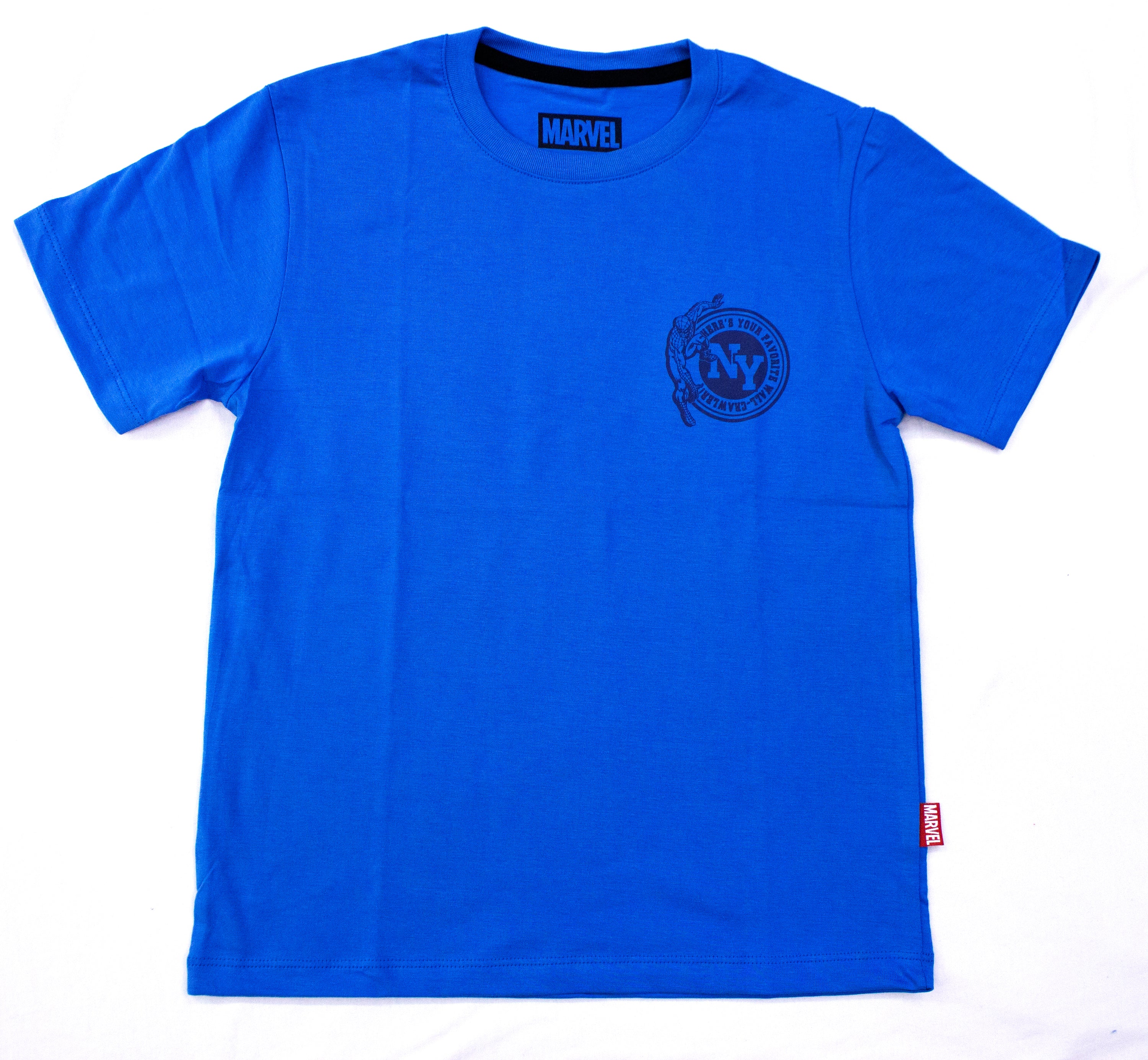 POLO BASICO MC AZUL MARVEL