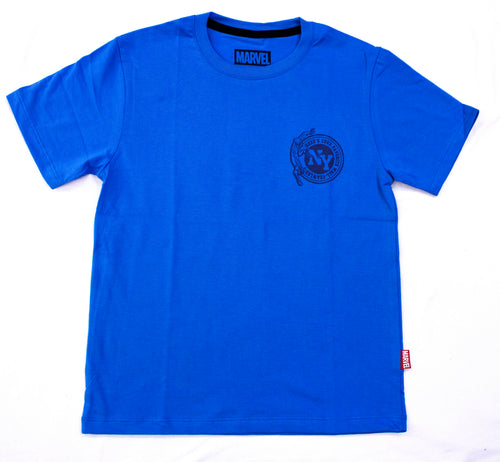 POLO BASICO MC AZUL MARVEL