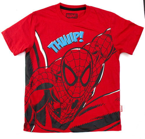 POLO BASICO MC ROJO SPIDERMAN NIÑO