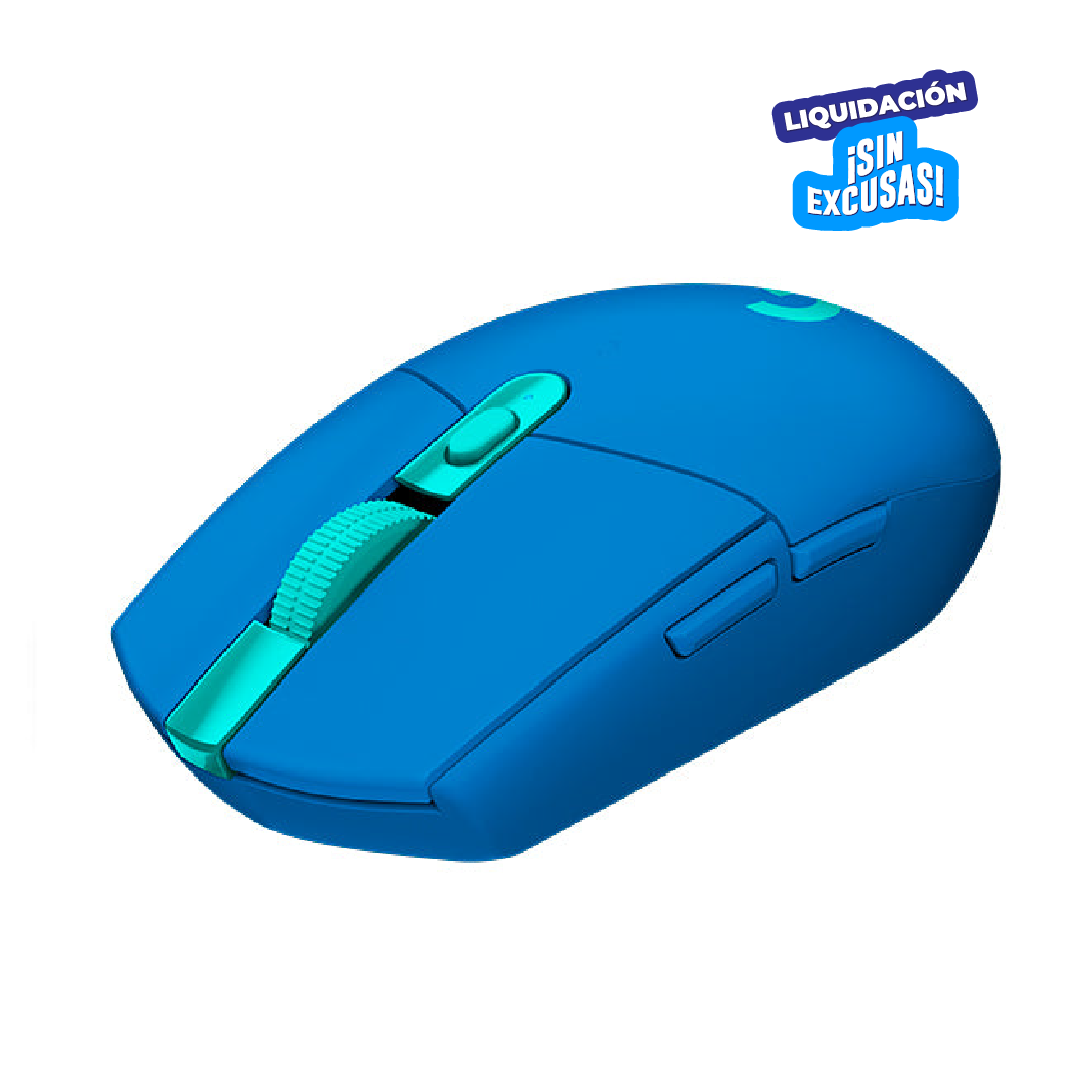 MOUSE LOGITECH G305 LIGTHSPEED WIRELESS BLUE (910-006012)-P