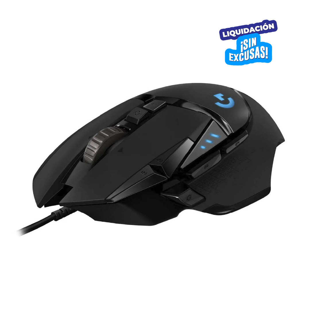 MOUSE LOGITECH G502 X PLUS LIGHTSPEED 25K DPI LIGHTFORCE/LIGHTSYNC RGB BLACK (910-006161)-P