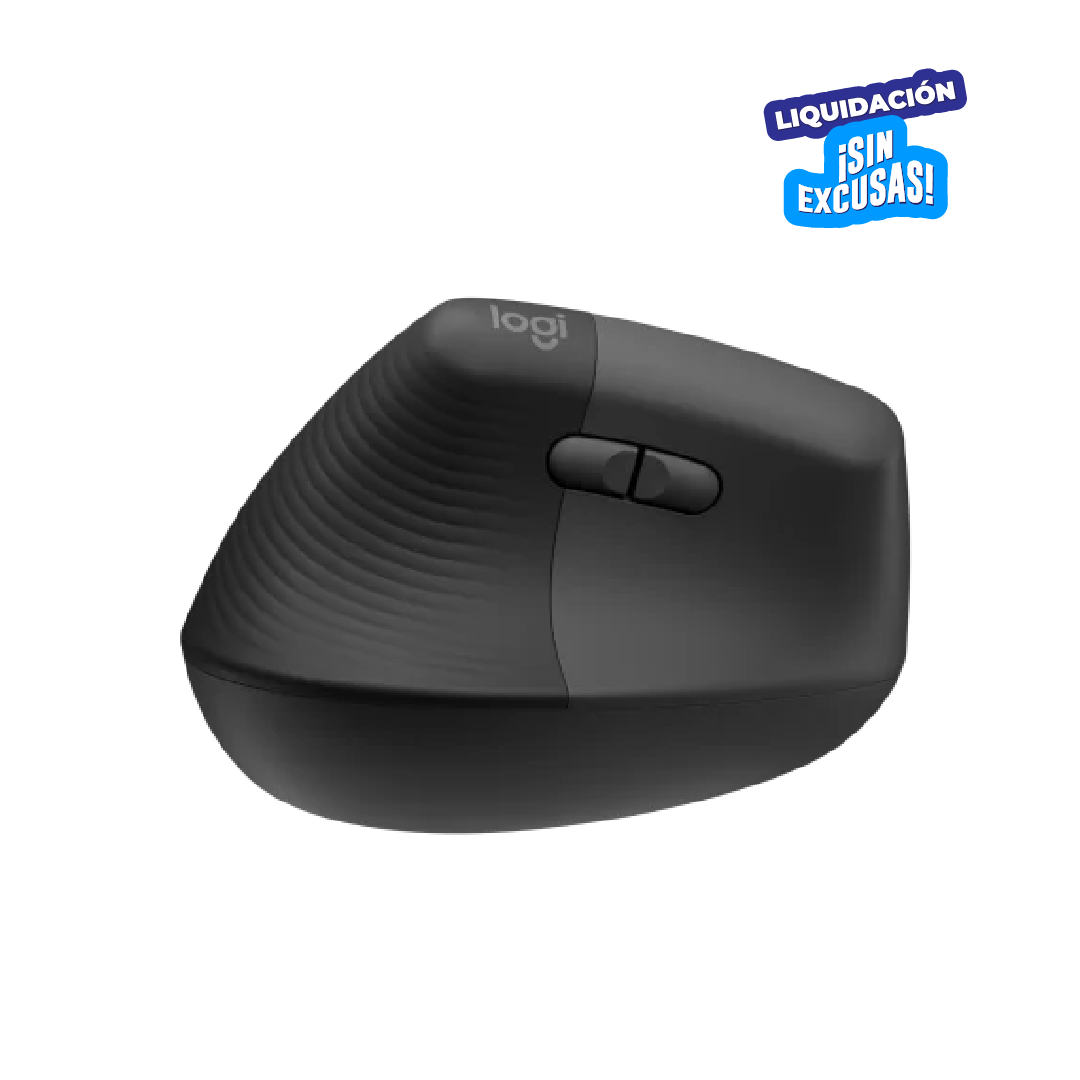MOUSE LOGITECH LIFT VERTICAL ERGONOMIC ZURDO WIRELESS/BT BLACK (910-006467)