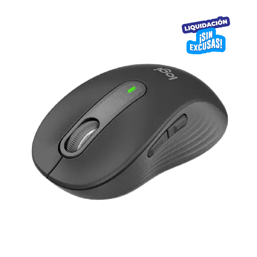 MOUSE LOGITECH SIGNATURE M650 SILENT WIRELESS/BLUETOOTH BLACK (910-006250)