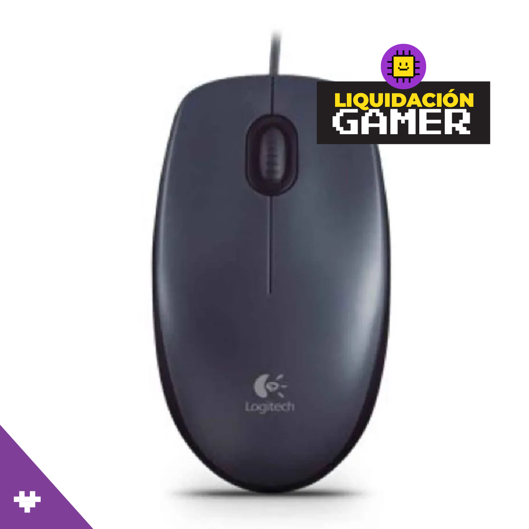 Mouse Logitech M90 Usb Black / Grey