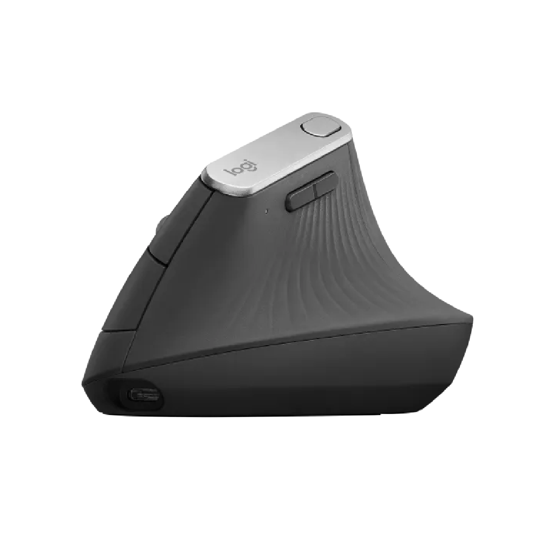 Mouse Logitech MX Vertical Advanced Ergonomic Wireless Bluetooth USB-C Color Black