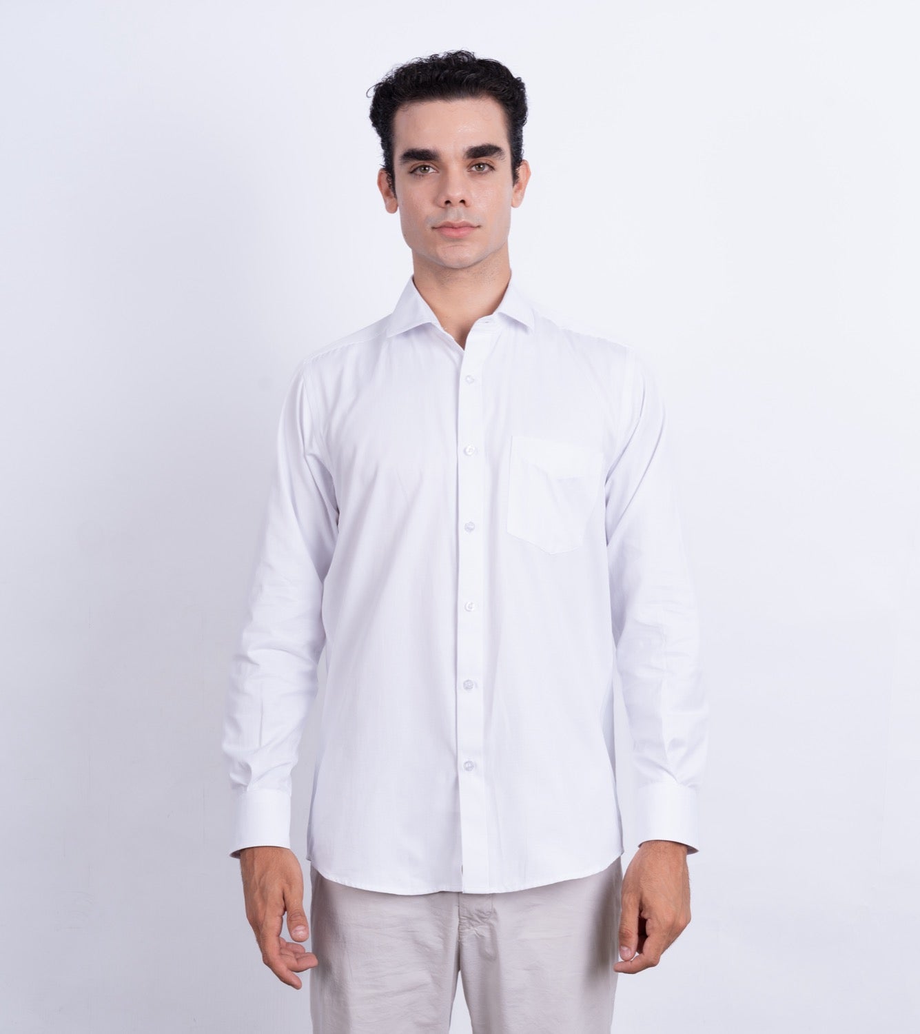Camisa de Vestir Manga Larga