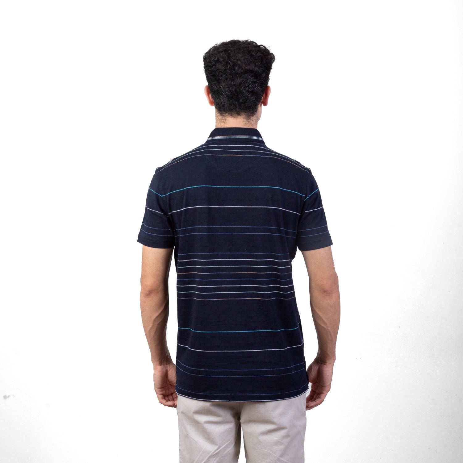 POLO MC BOX FULL JACQUARD