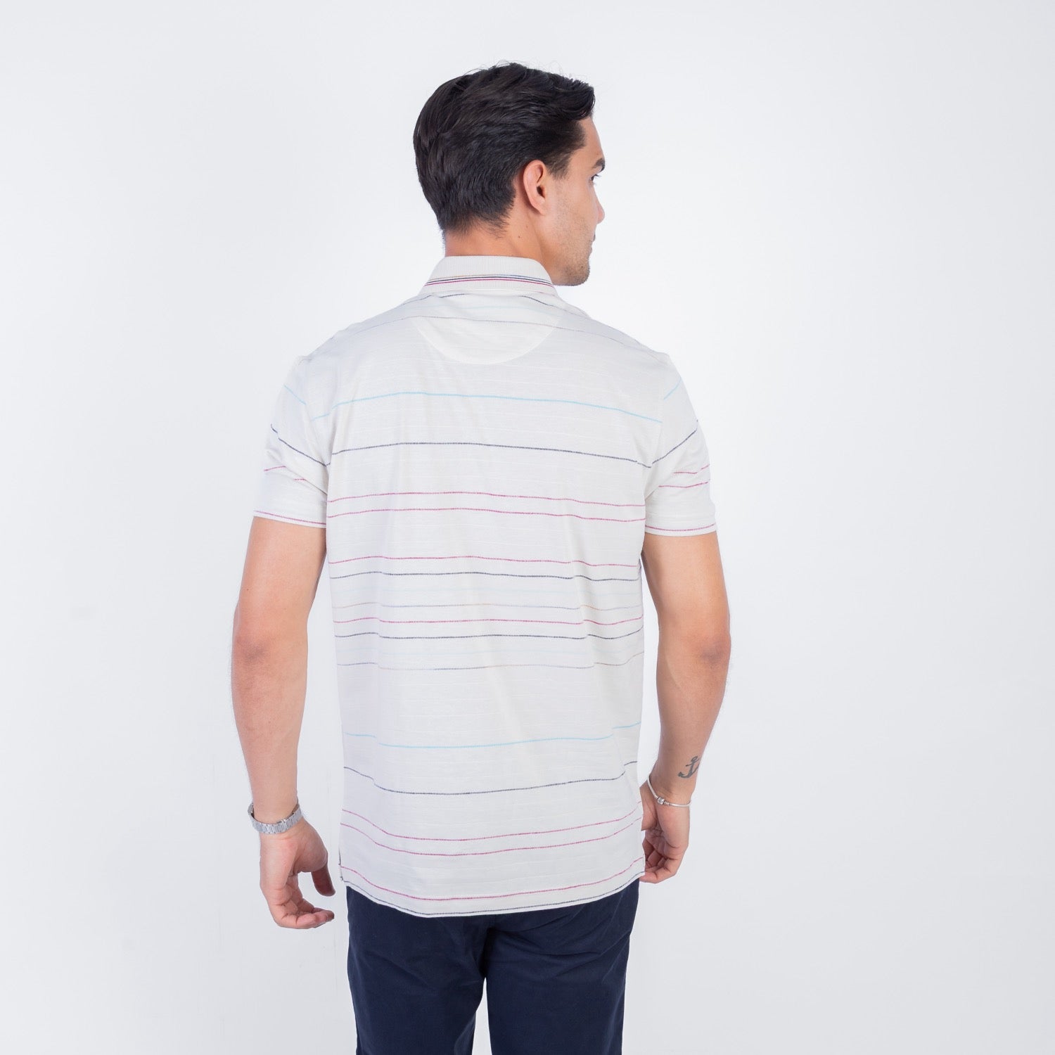Polo Box Full Jacquard para Hombre