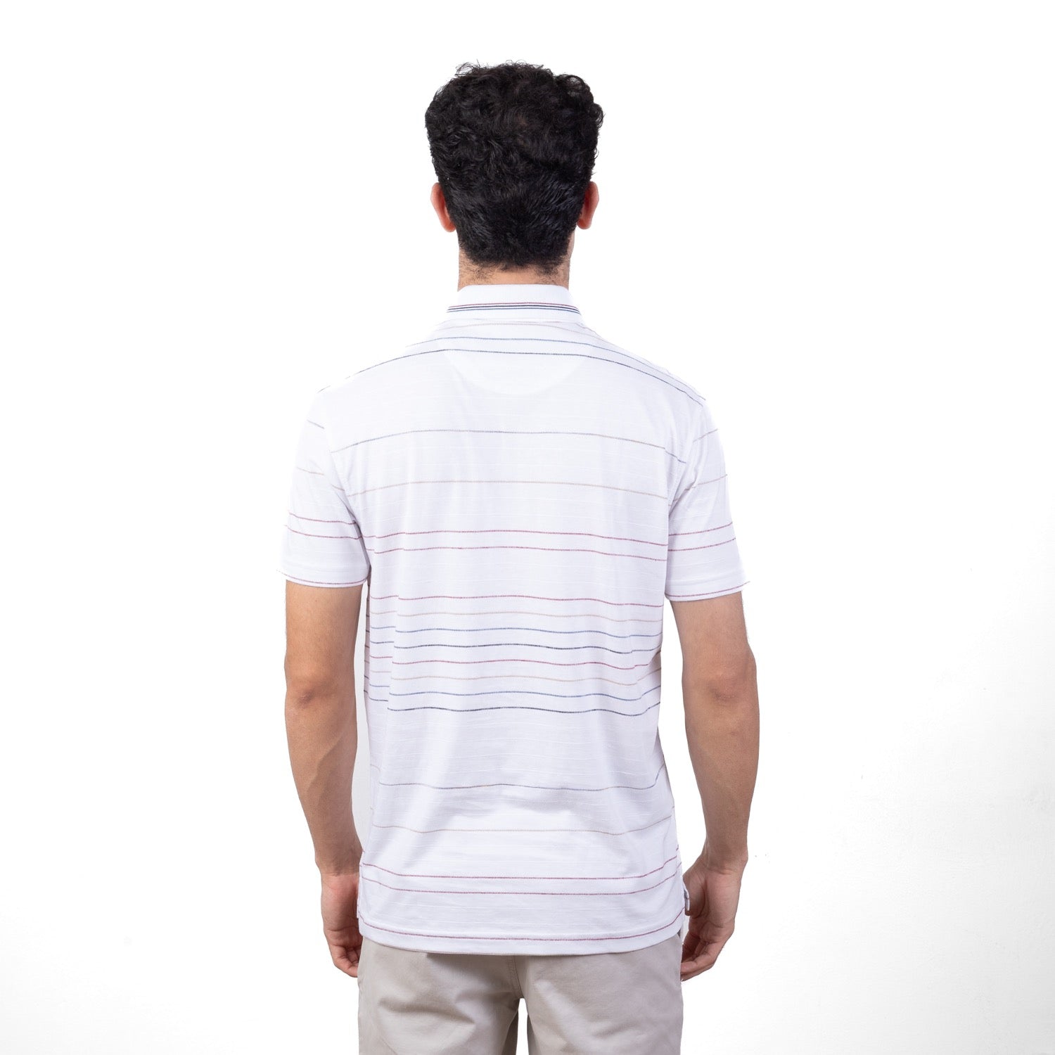 POLO MC BOX FULL JACQUARD