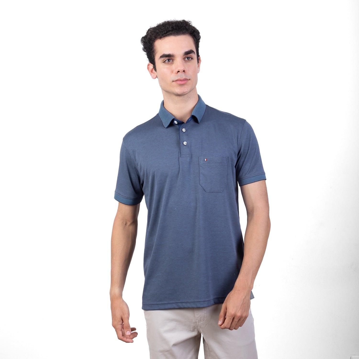 Polo Box Micropima para Hombre