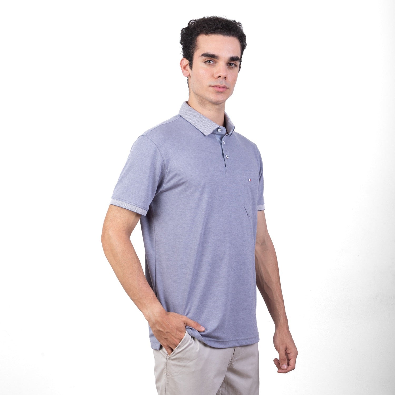 Polo Box Micropima para Hombre