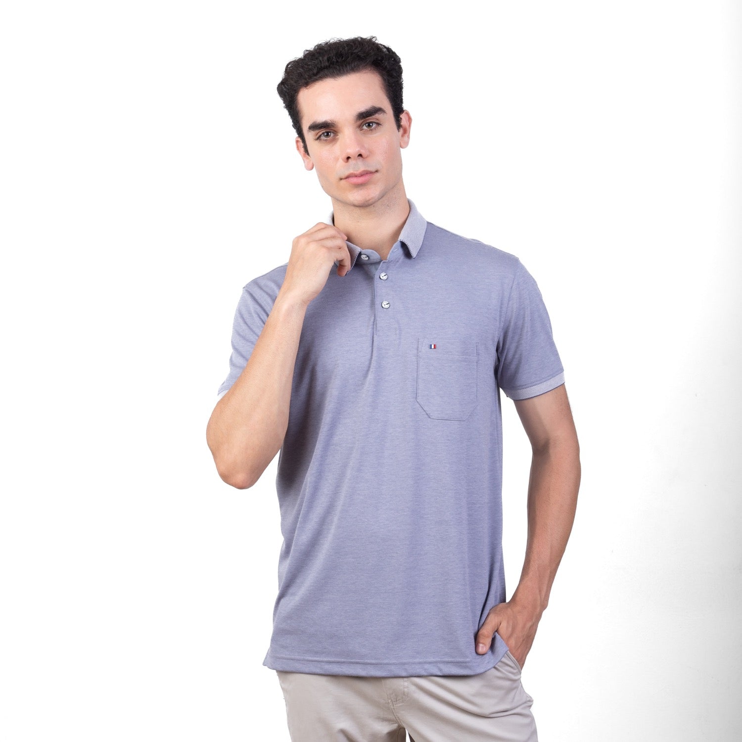 Polo Box Micropima para Hombre