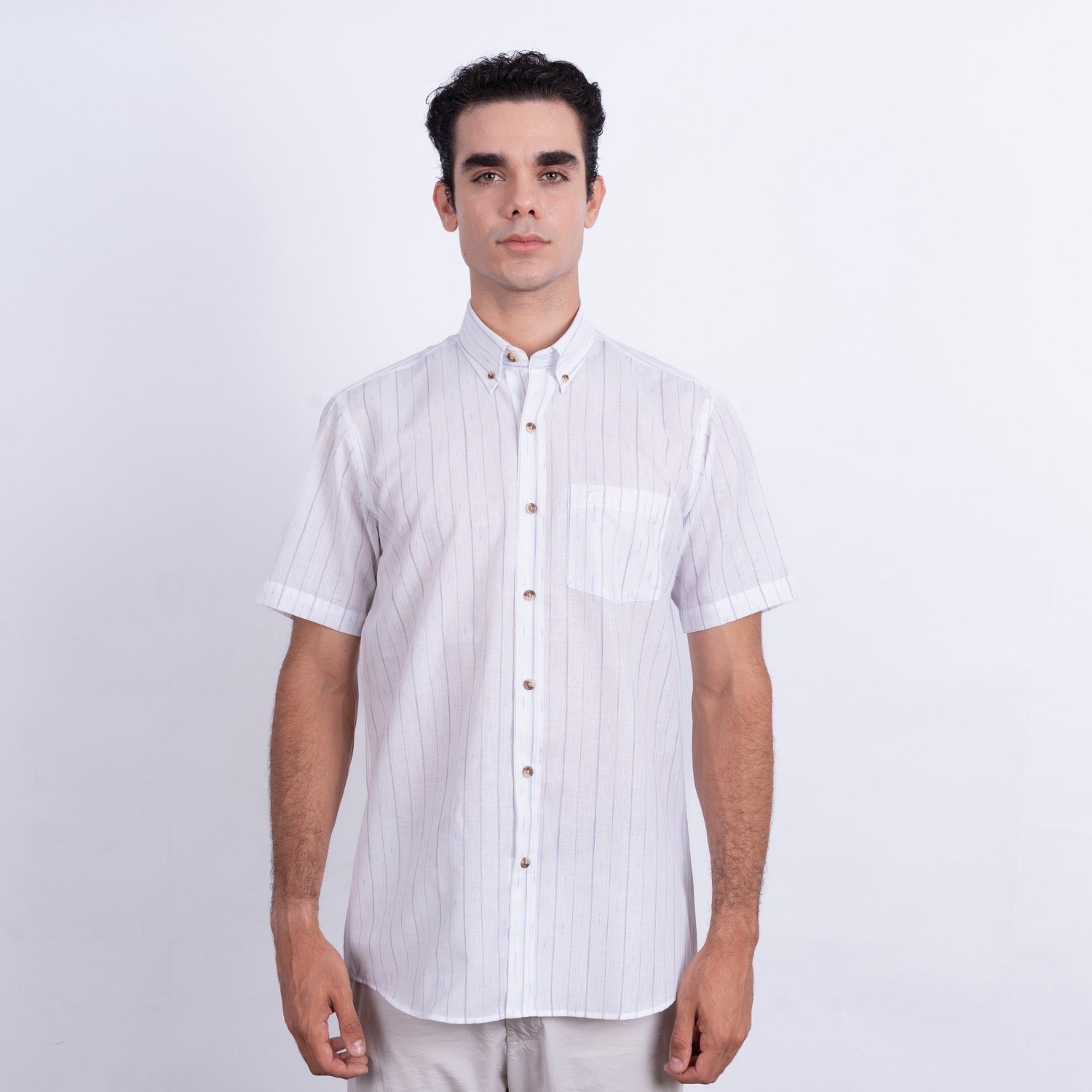 Camisa MC ETQ Linen Collection