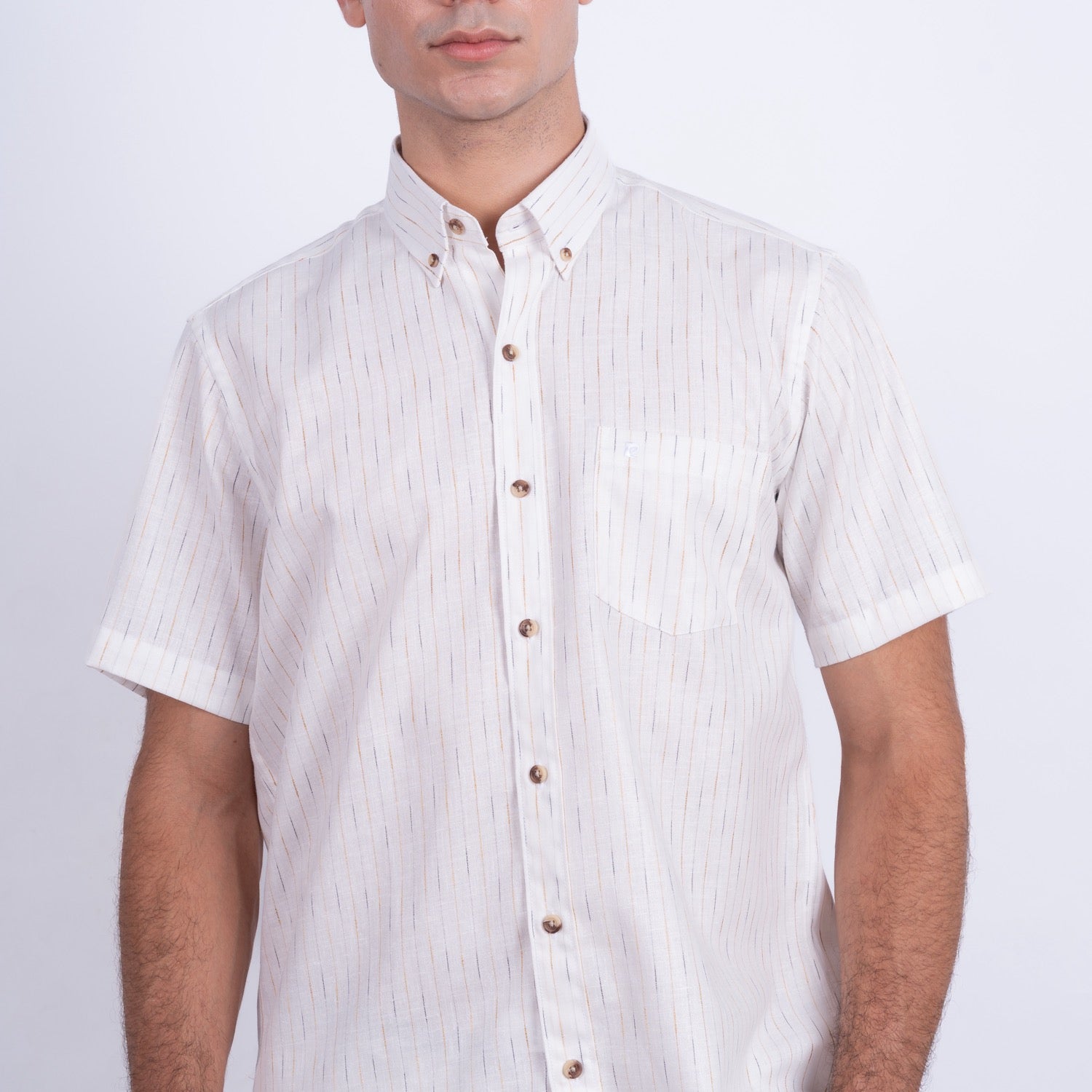 CAMISA MC ETQ LINEN COLLECTION