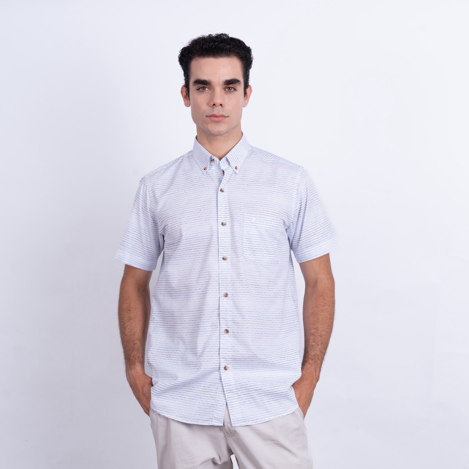 Camisa MC ETQ Linen Collection