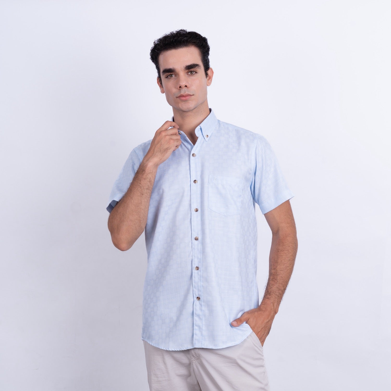 CAMISA MC ETQ LINEN