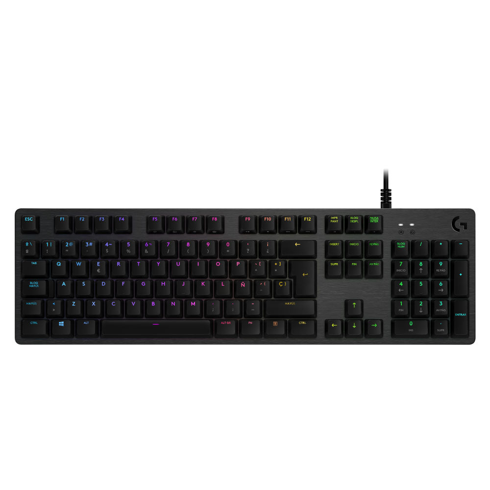 TECLADO LOGITECH G513 CARBON LIGHTSYNC GAMING RGB BLACK (920-009322)