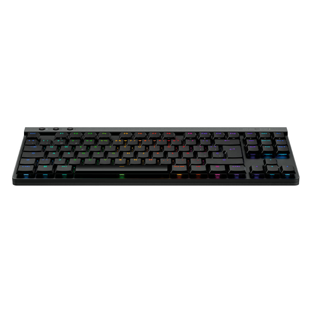 Teclado Logitech G515 TKL Lightspeed Bluetooth Lightsync RGB Color Black