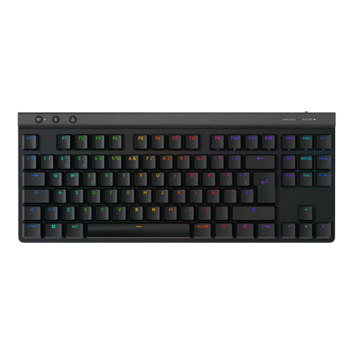 Teclado Logitech G515 TKL Lightspeed Bluetooth Lightsync RGB Color Black