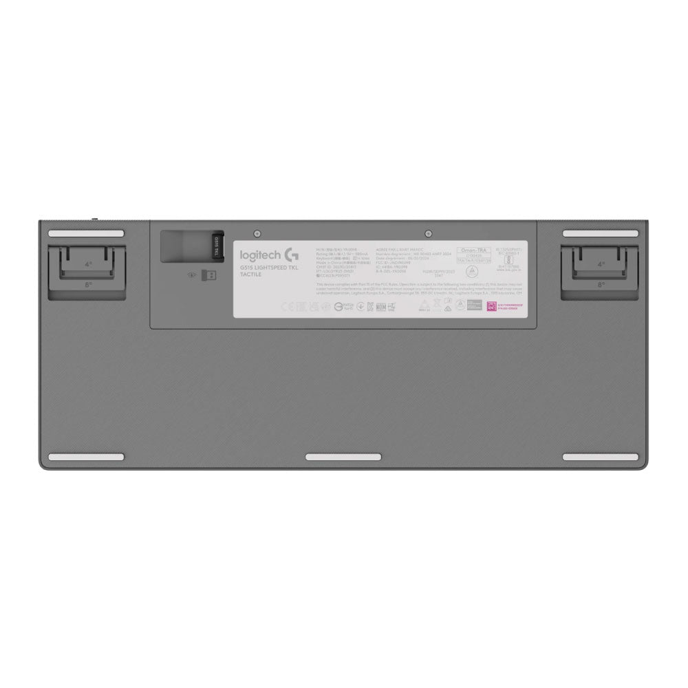 TECLADO LOGITECH G515 TKL LIGHTSPEED/BT LIGHTSYNC RGB WHITE (920-012535)-P