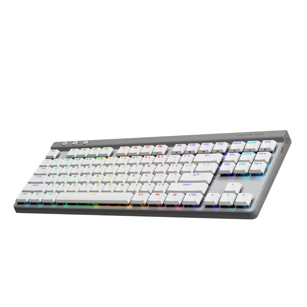 TECLADO LOGITECH G515 TKL LIGHTSPEED/BT LIGHTSYNC RGB WHITE (920-012535)