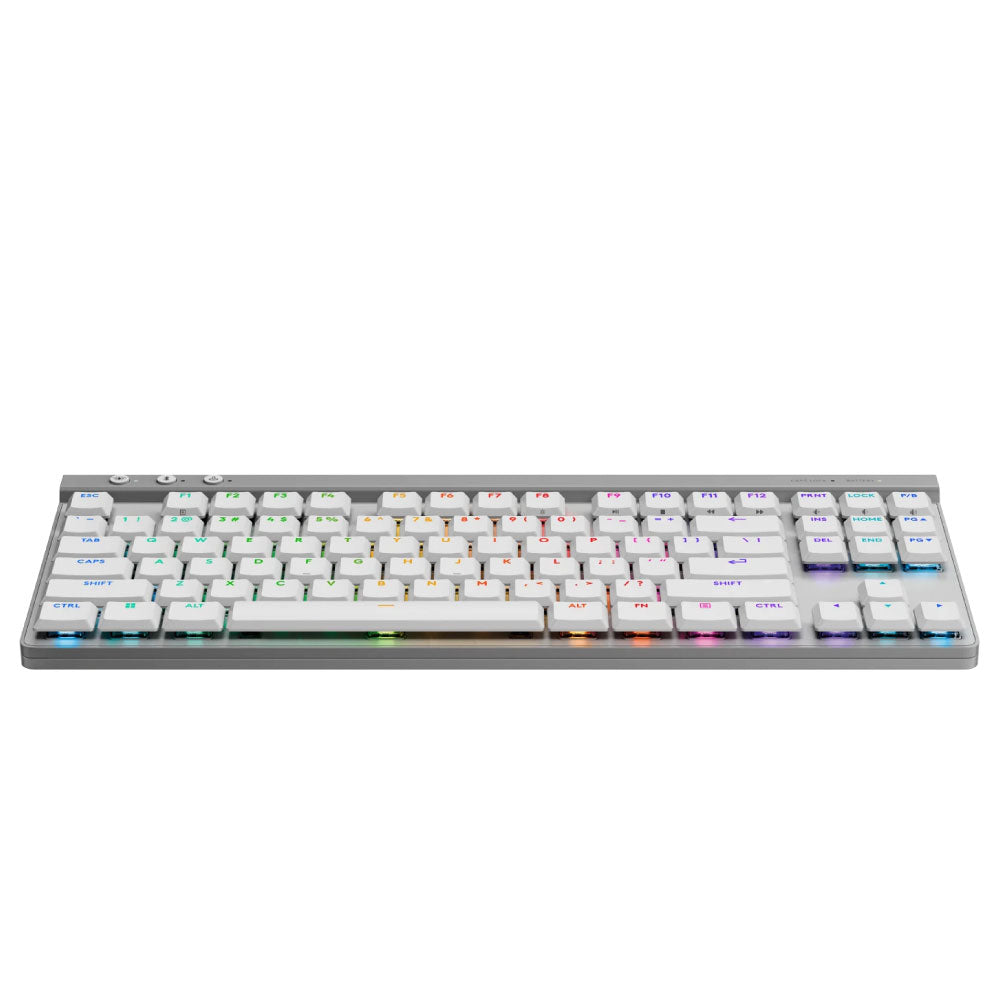 TECLADO LOGITECH G515 TKL LIGHTSPEED/BT LIGHTSYNC RGB WHITE (920-012535)