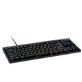 TECLADO LOGITECH G515 TKL WIRED LIGHTSYNC RGB / KEYCONTROL BLACK (920-012868)-UY
