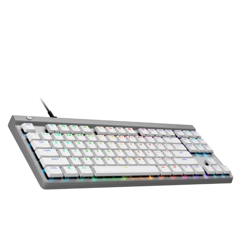 TECLADO LOGITECH G515 TKL WIRED LIGHTSYNC RGB / KEYCONTROL WHITE (920-012869)-P