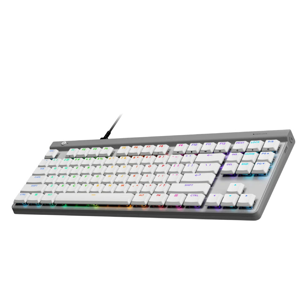 TECLADO LOGITECH G515 TKL WIRED LIGHTSYNC RGB / KEYCONTROL WHITE (920-012869)-P