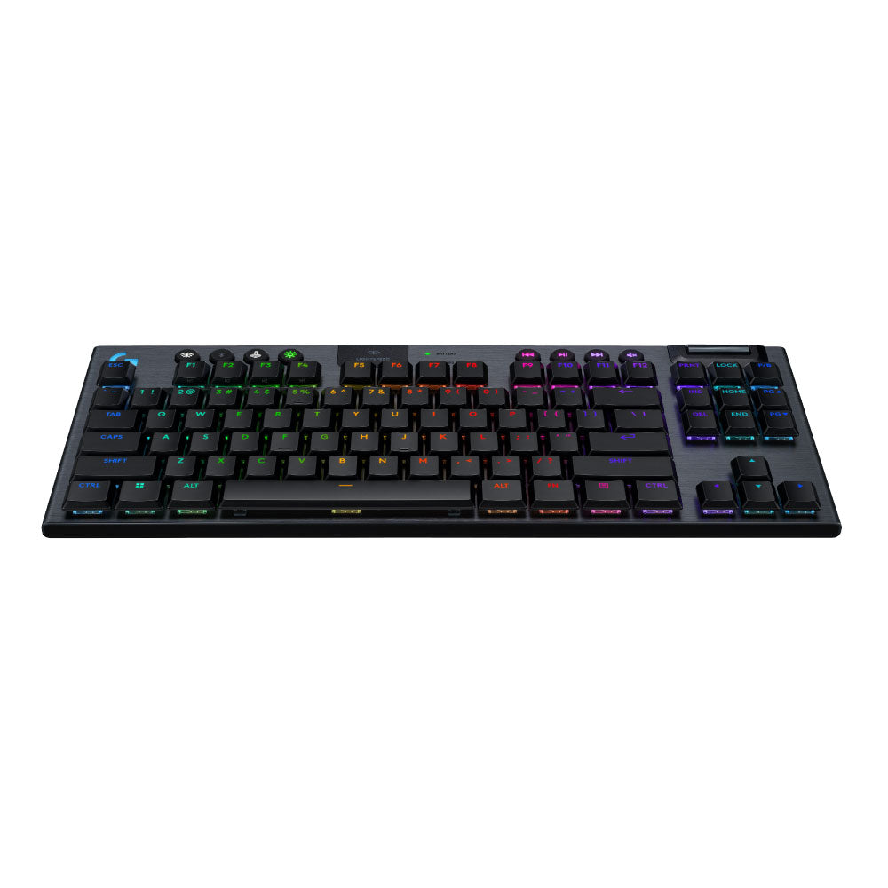 TECLADO LOGITECH G915 X TKL LIGHTSPEED/ BT LIGHTSYNC RGB / KEYCONTROL BLACK (920-012715)