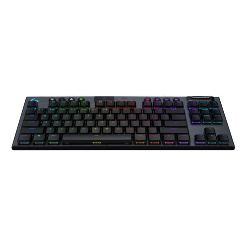 Teclado Logitech G915 X TKL Lightspeed Bluetooth Lightsync RGB KeyControl Color Black
