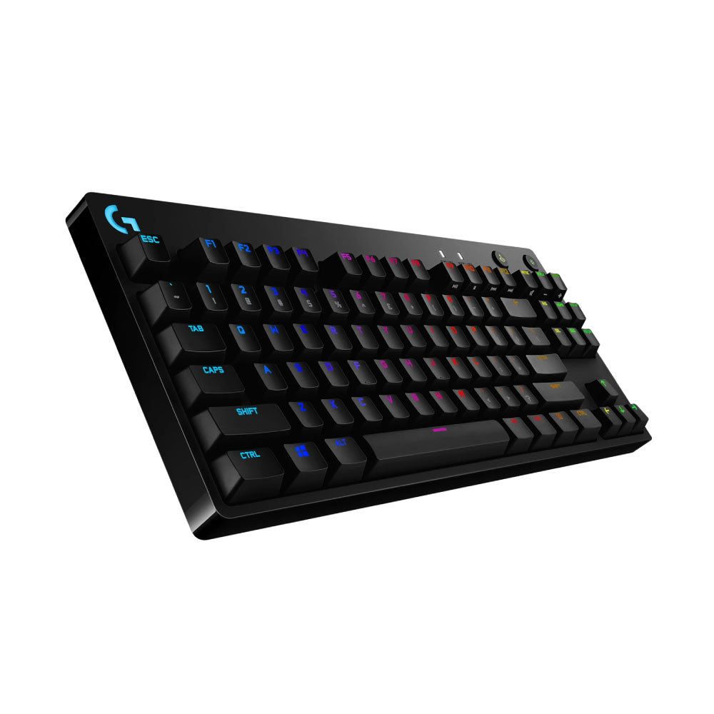 Teclado Logitech PRO Keyboard RGB USB Color Black