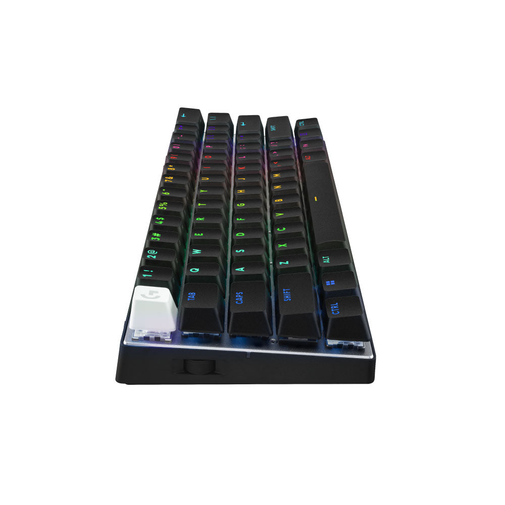 Teclado Logitech PRO X 60 Lightspeed Bluetooth Óptico 65 Horas RGB Color Black