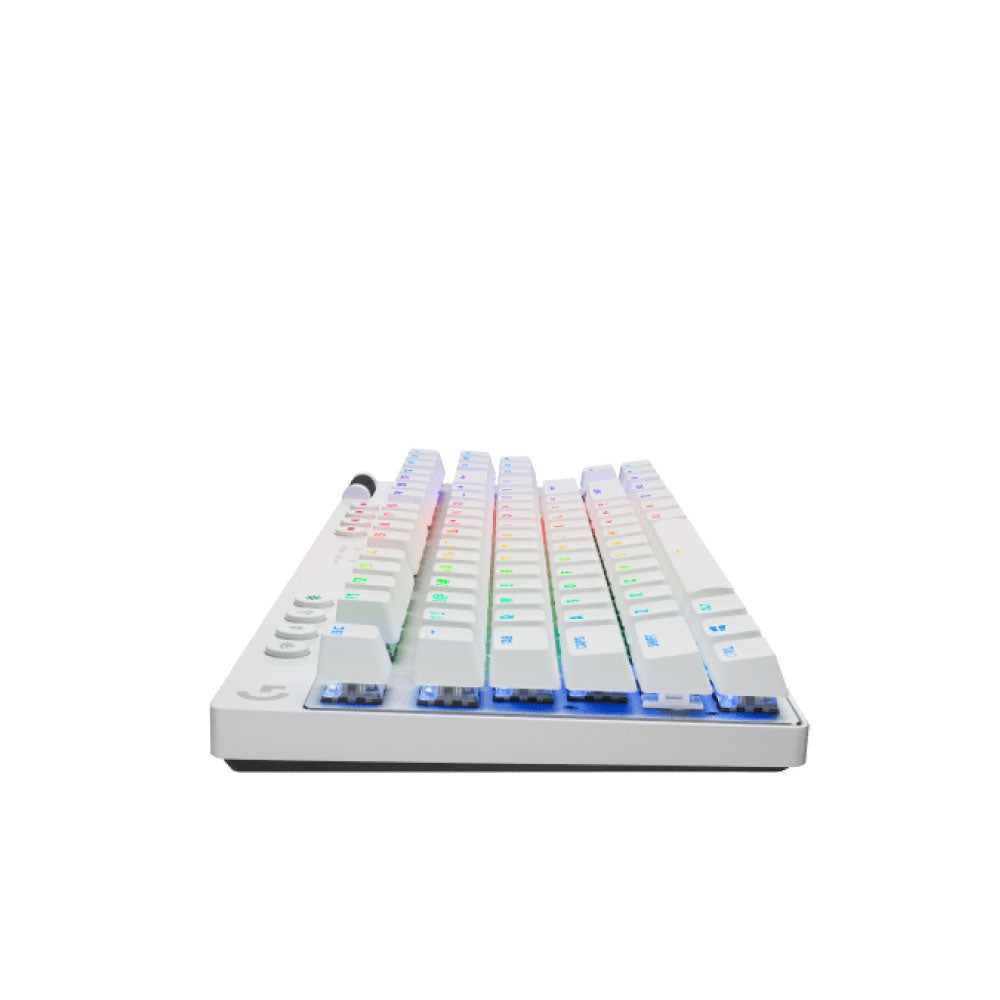 TECLADO LOGITECH PRO X TKL LIGHTSPEED USB WHITE (920-012143)-P