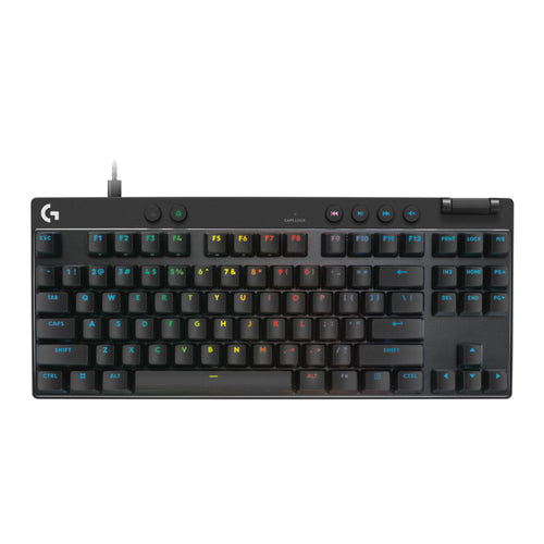 Teclado Logitech PRO X TKL Lightspeed USB Color Black