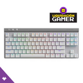Teclado Logitech G515 TKL Lightspeed Bluetooth Lightsync RGB Color White