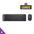 Teclado y Mouse Logitech MK220 Wireless USB SP Color Black